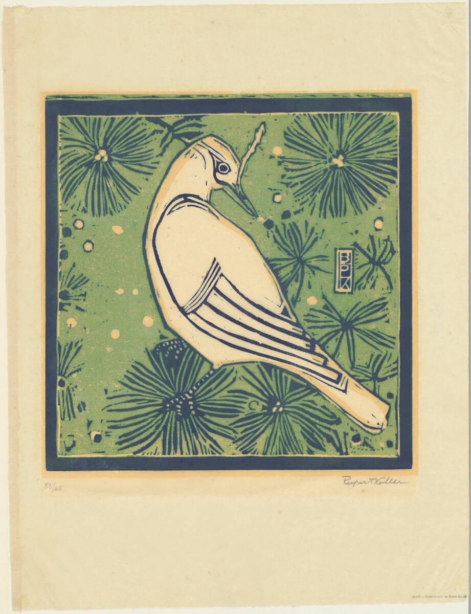 Broncia Koller-Pinell, Paradiesvogel, Inv. Nr.: DG2026/8/4