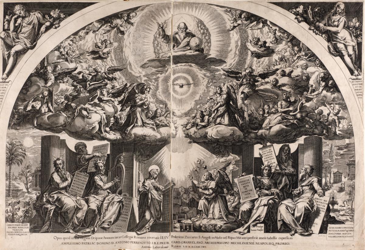 Die Verkündigung mit Propheten, Inv. Nr.: It/II/19/13
