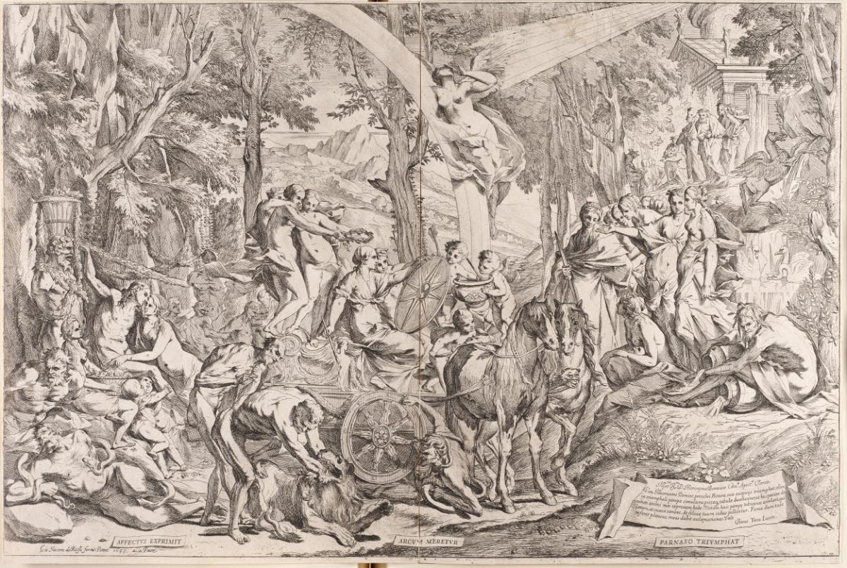 Triumph der Malerei auf dem Parnass, Inv. Nr.: It/III/22/40