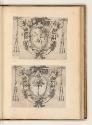 Druckgrafiken von und nach Agostino Carracci, Wappen der Franciotti; Wappen des Giovanni Antoni…
