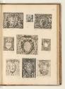 Druckgrafiken von und nach Agostino Carracci, Wappen und Kartuschen, Inv. Nr.: HB36(2), HB36(2)…
