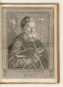 Druckgrafiken von und nach Agostino Carracci, Porträt Gregor XIII., Inv. Nr.: HB36(2), HB36(2)/…
