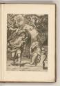 Druckgrafiken von und nach Agostino Carracci, Verkündigung des Herrn, Inv. Nr.: HB36(2), HB36(2…