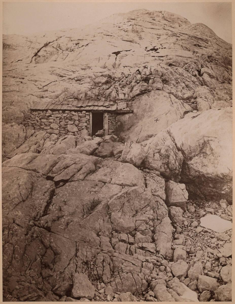 Friedrich Simony, Simonyhütte am Dachstein, Inv. Nr.: FotoGLV2000/6346