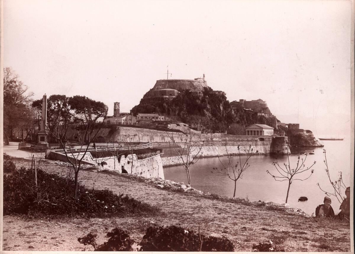 Alois Beer, Corfu, Castell, Südseite, Inv. Nr.: FotoGLV2000/6358