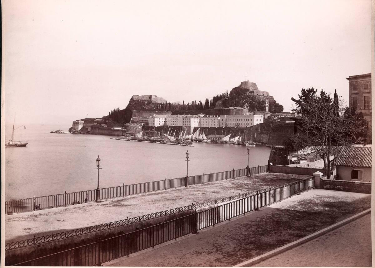 Alois Beer, Corfu, Castell, Nordseite, Inv. Nr.: FotoGLV2000/6359