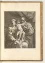 Druckgrafiken nach Werken von Annibale und Agostino Carracci, Heilige Familie, Inv. Nr.: HB36(4…