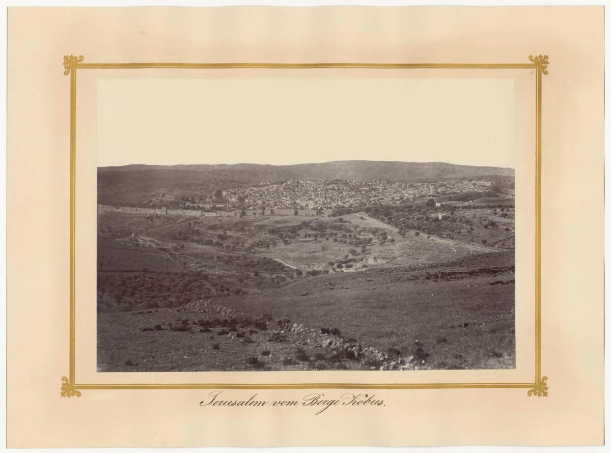 Christian Paier, Jerusalem vom Berge Kobus, Inv. Nr.: Foto2004/31/8