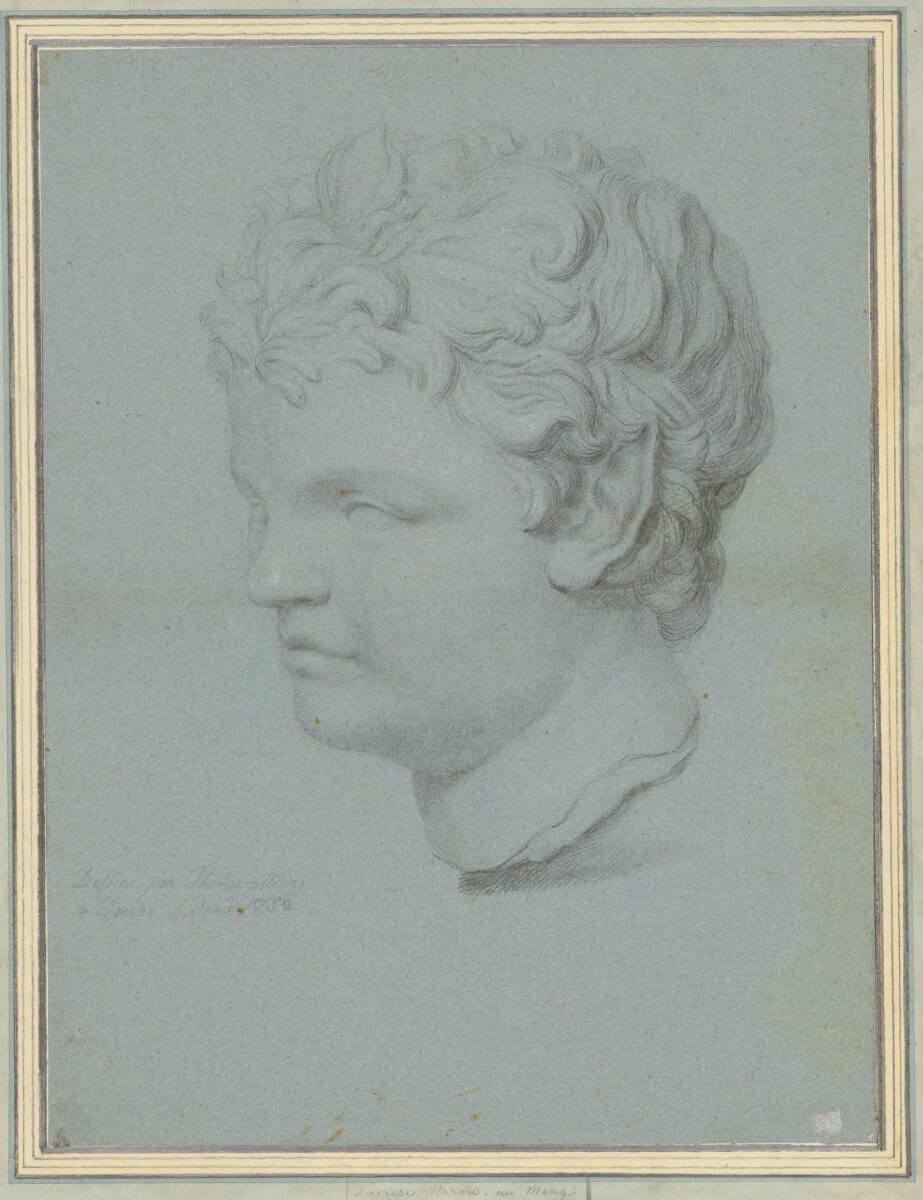 Theresa Maron-Mengs, Antiker Kopf, Inv. Nr.: 5867
