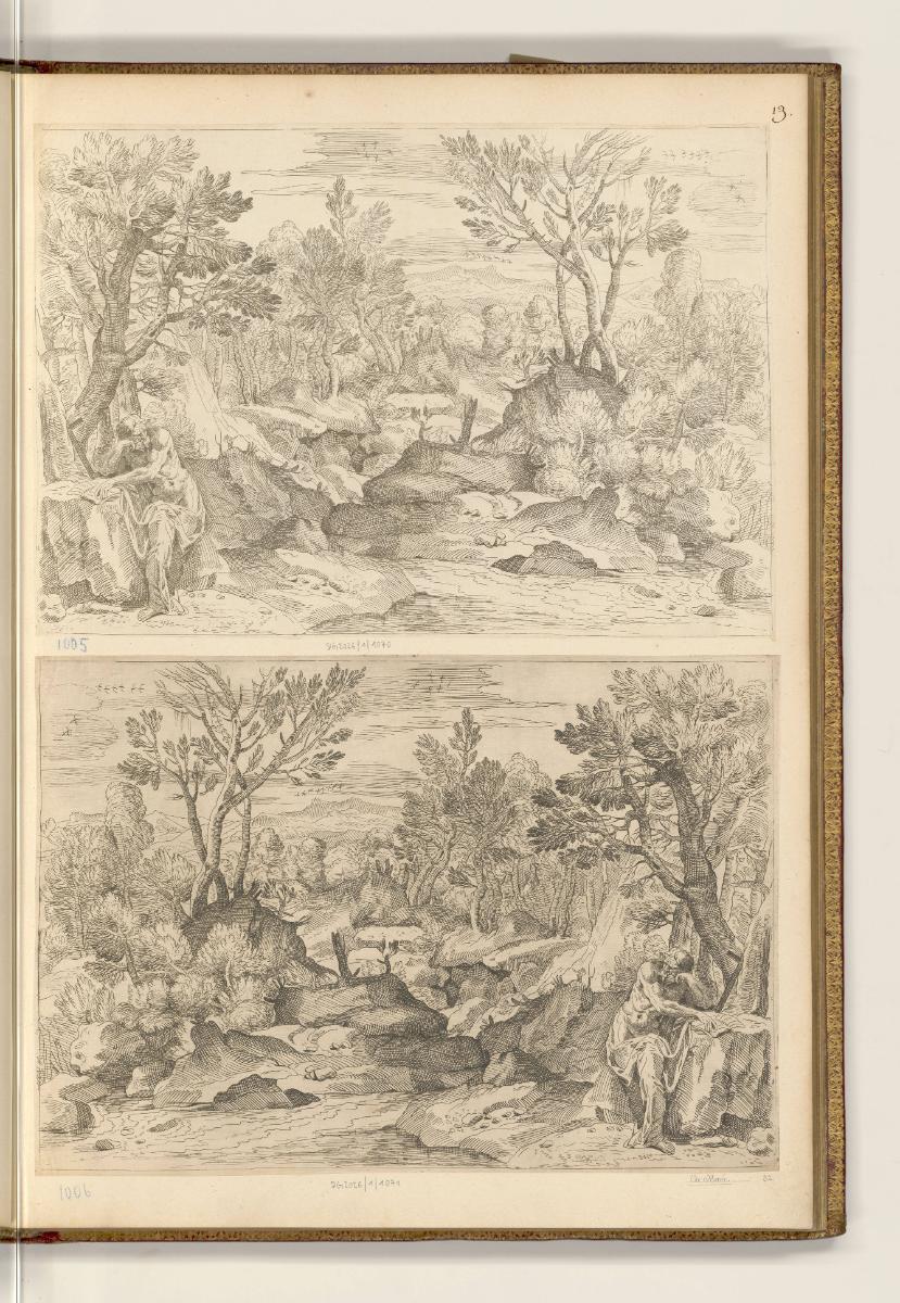 Landschaft mit hl. Hieronymus, Inv. Nr.: HB36(7)/13