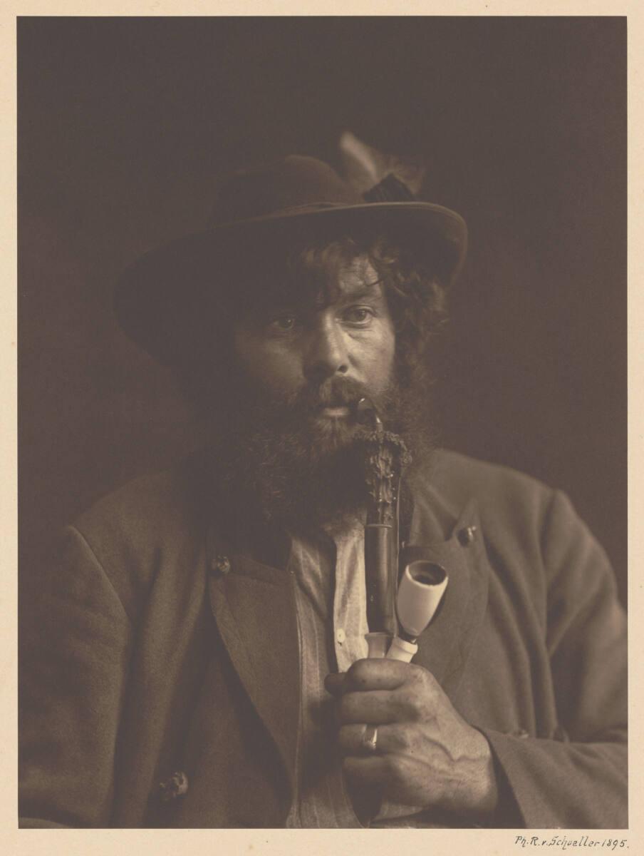 Philipp von Schoeller, Porträtstudie, Inv. Nr.: FotoGLV2000/7098