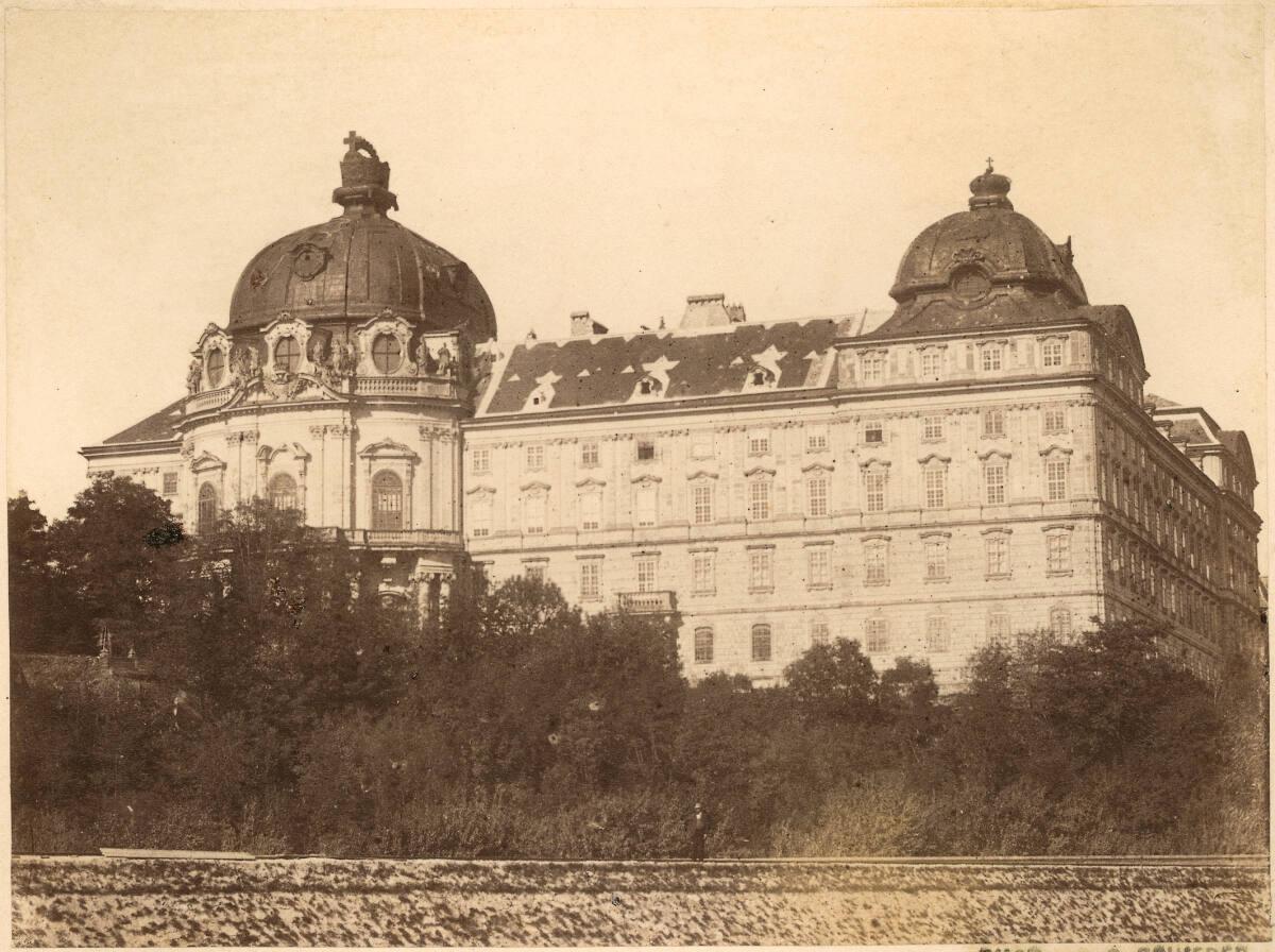 Carl Jacob Schierer, Klosterneuburg. Ansicht des Klosters nach der Wasserseite, Inv. Nr.: FotoG…