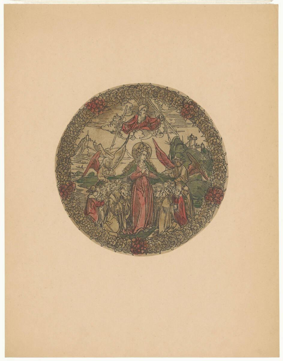 Anonym, Schutzmantelmadonna, Inv. Nr.: DGNF6833/23