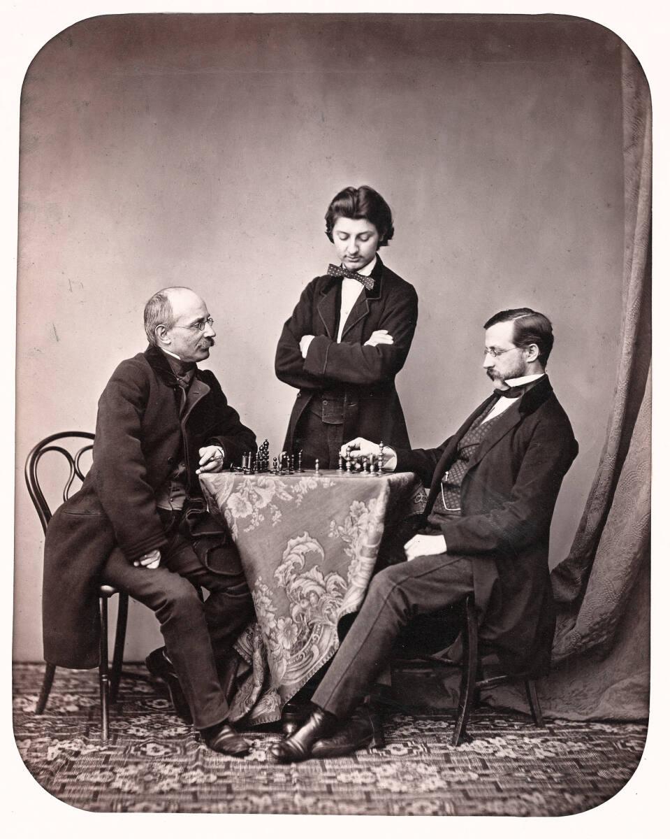 Johann Bauer, Schachspieler, Inv. Nr.: FotoGLV2000/7704