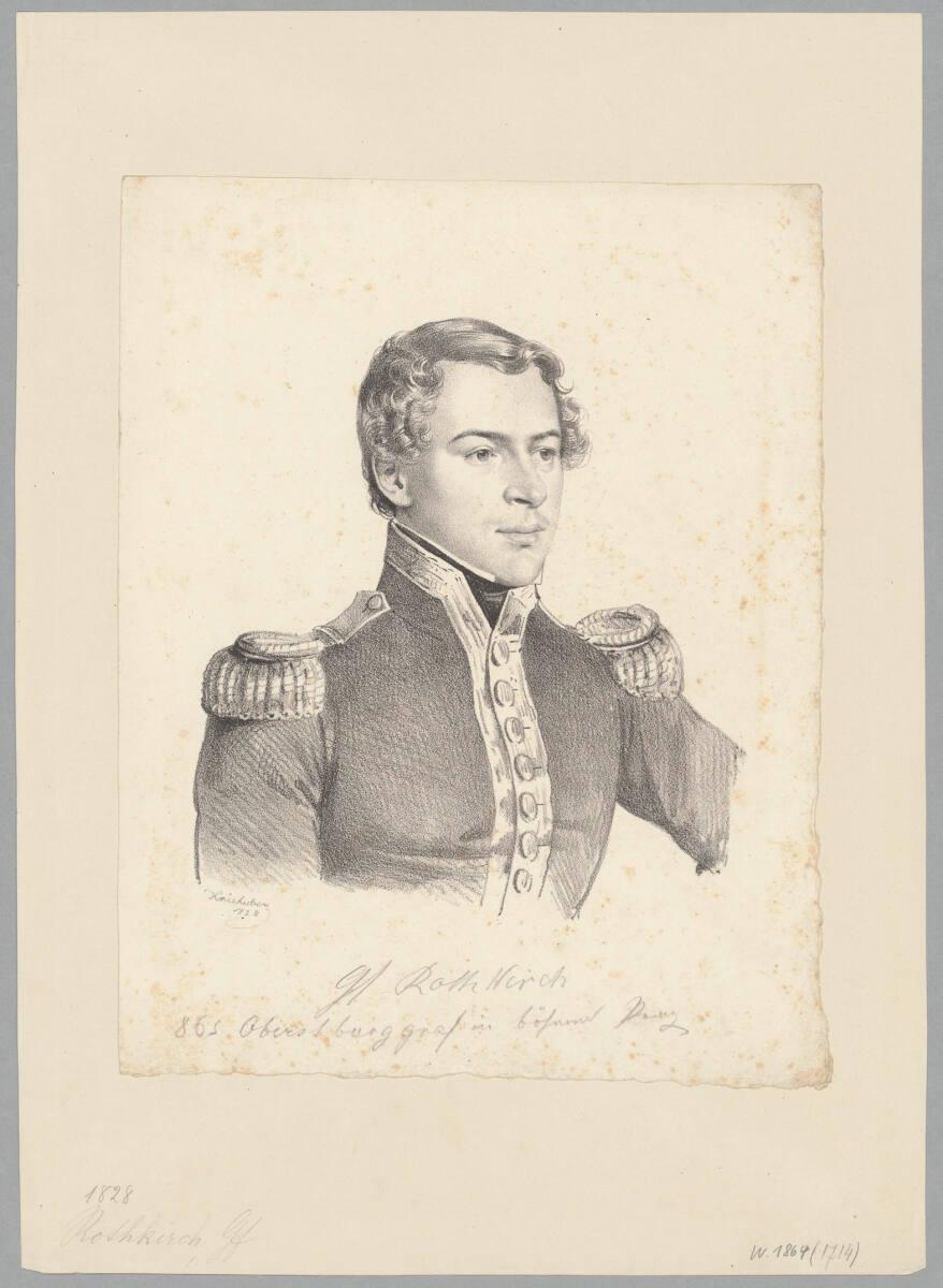 Josef Kriehuber, Karl Graf Rothkirch und Panthen (1807-1870) [Porträt], Inv. Nr.: DG2026/2/64