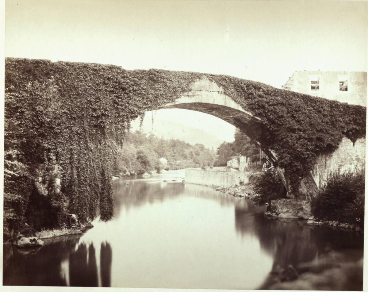 Louis-Alphonse Davanne, Pont de Betharam in den Pyrenäen, Inv. Nr.: FotoGLV2000/11302