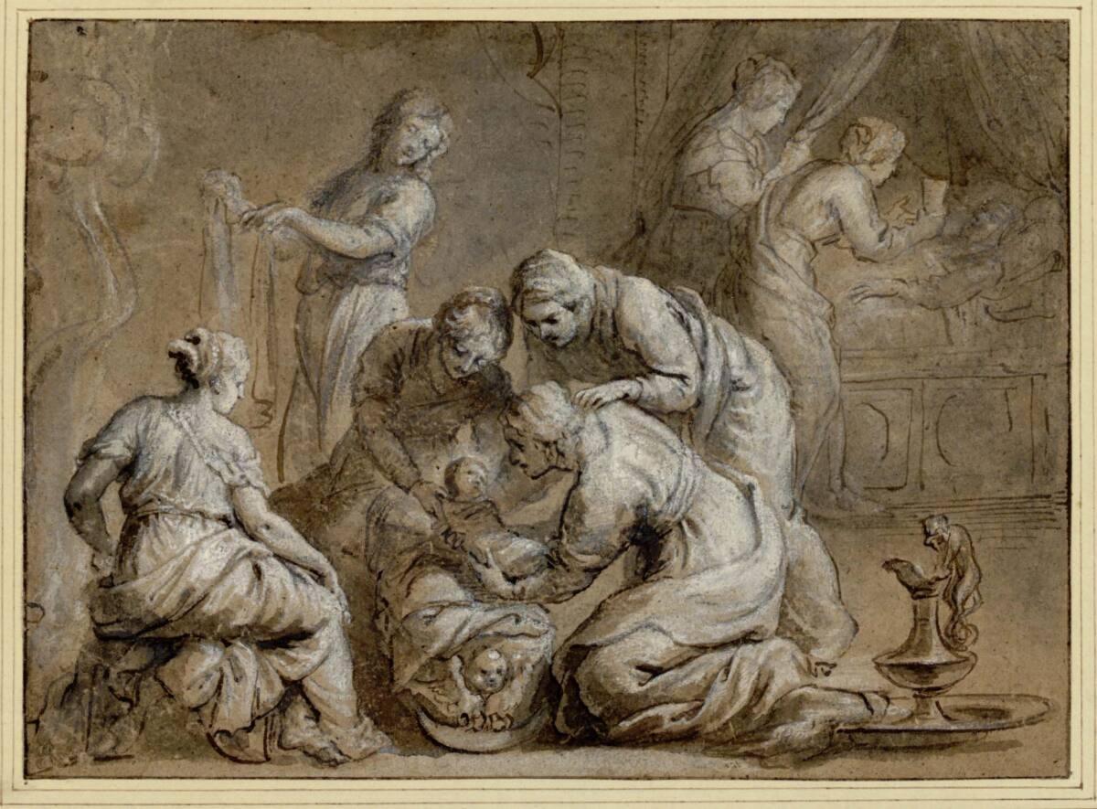 Francesco Albani, Geburt der Jungfrau, Inv. Nr.: 2260
