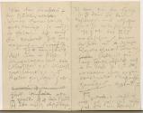 Briefentwurf von Gustav Klimt an Carl Moll mit Notizen zu einem Gespräch mit Josef Hoffmann, In…