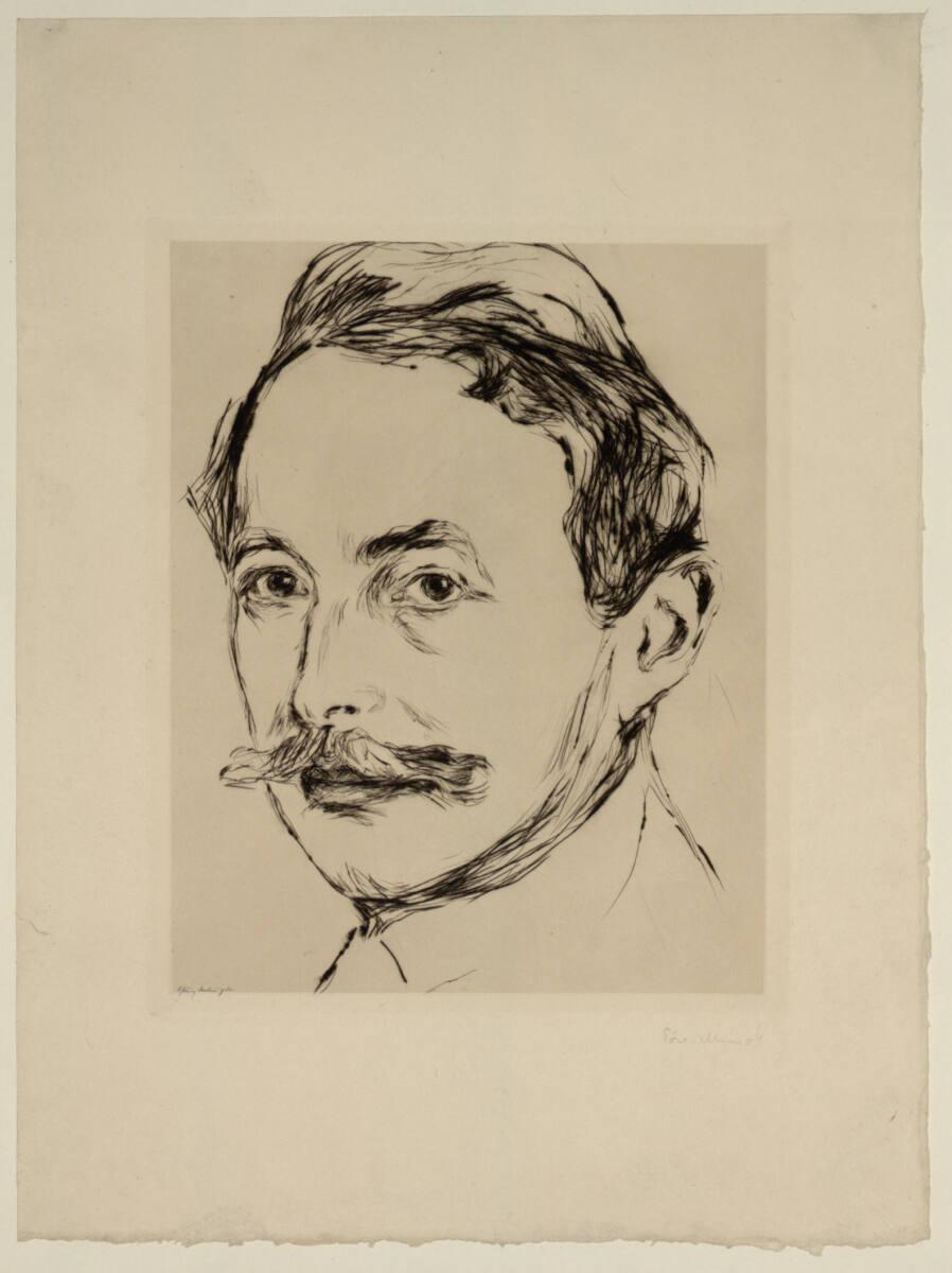Edvard Munch, Dr. Max Linde, Inv. Nr.: DG1921/141/15
