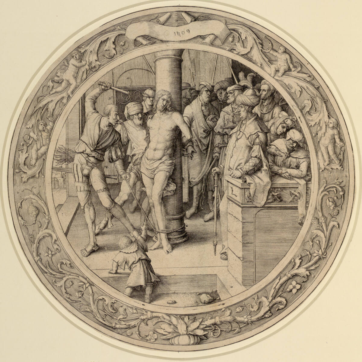 Die Geißelung, Lucas van Leyden, 1509