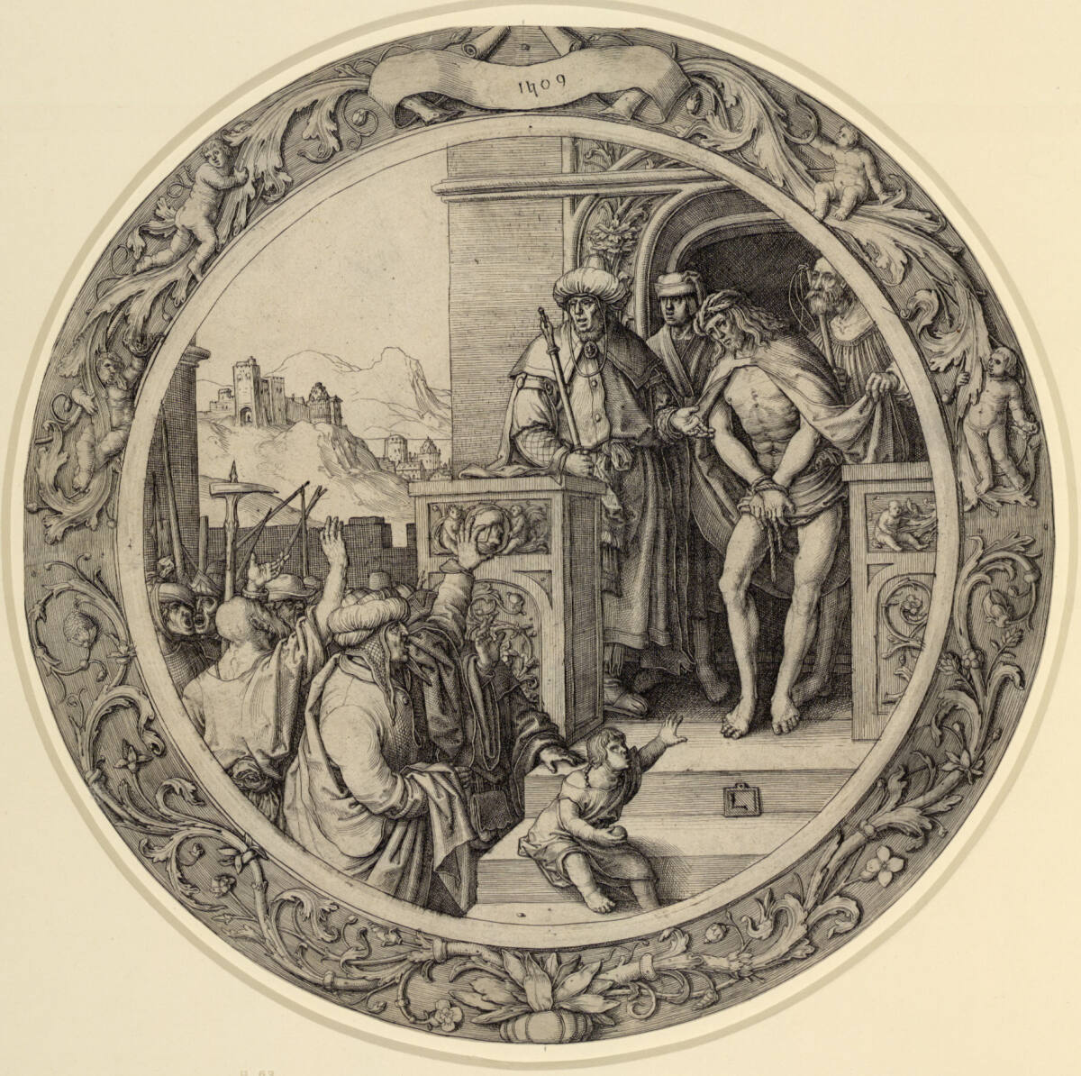 Ecce homo, Lucas van Leyden, 1509
