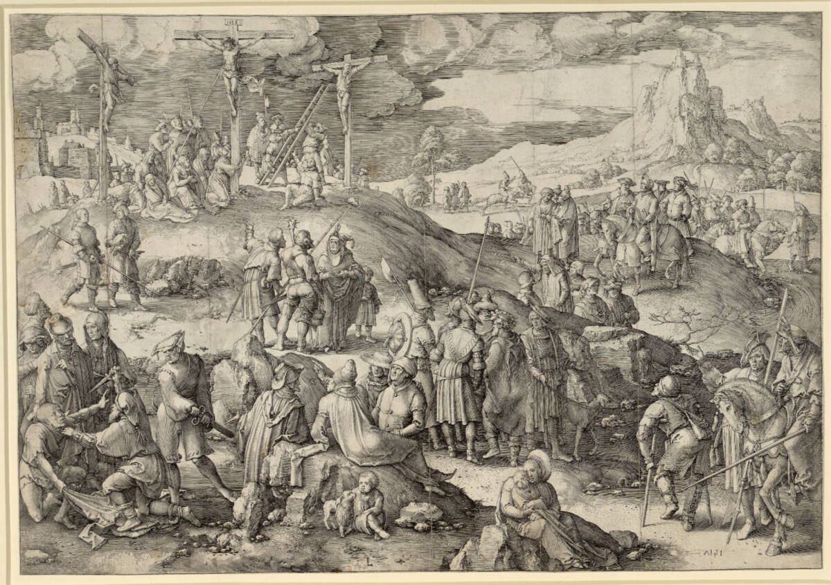 Golgotha, Lucas van Leyden, 1517