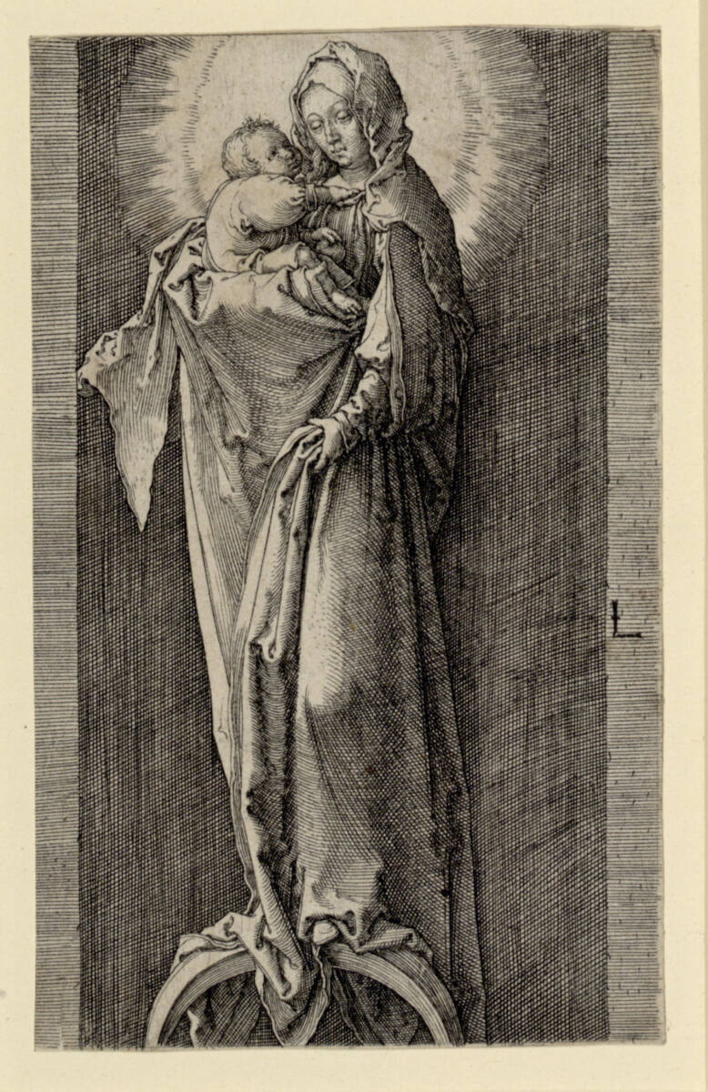 Maria mit dem Kind in einer Nische, Lucas van Leyden
