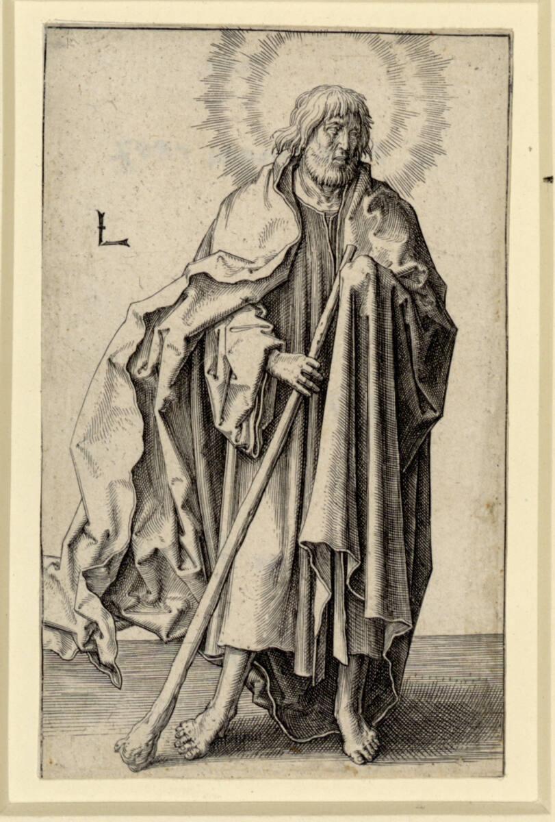 Lucas Hugensz. van Leyden, Judas Thaddäus, Inv. Nr.: DG1926/1990