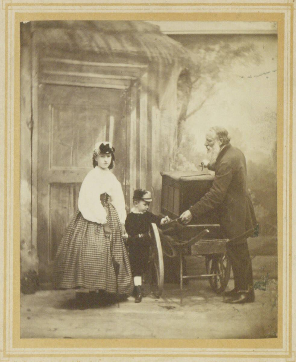 August Mansfeld, Der Leiermann, Inv. Nr.: FotoGLV2000/10865