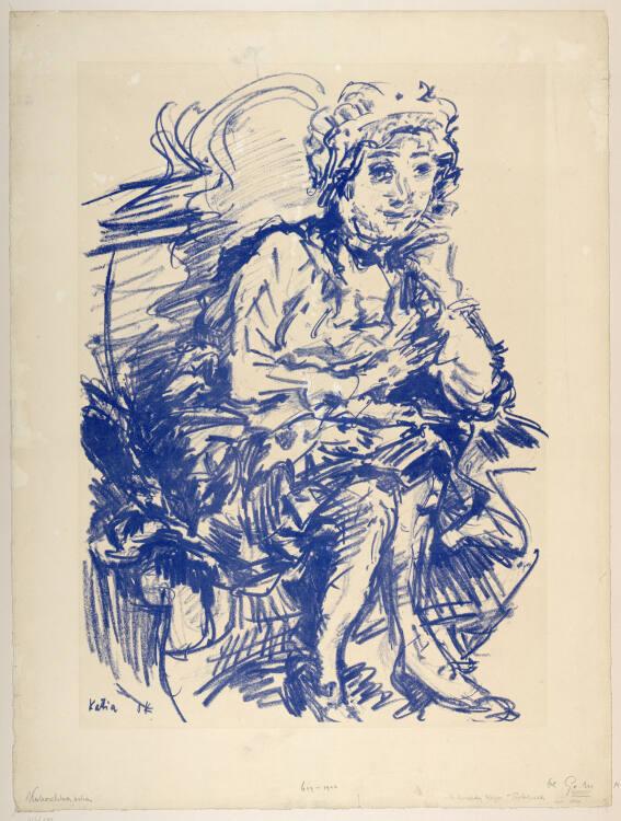 Oskar Kokoschka, Katia (Käthe Richter), Inv. Nr.: DG1923/609