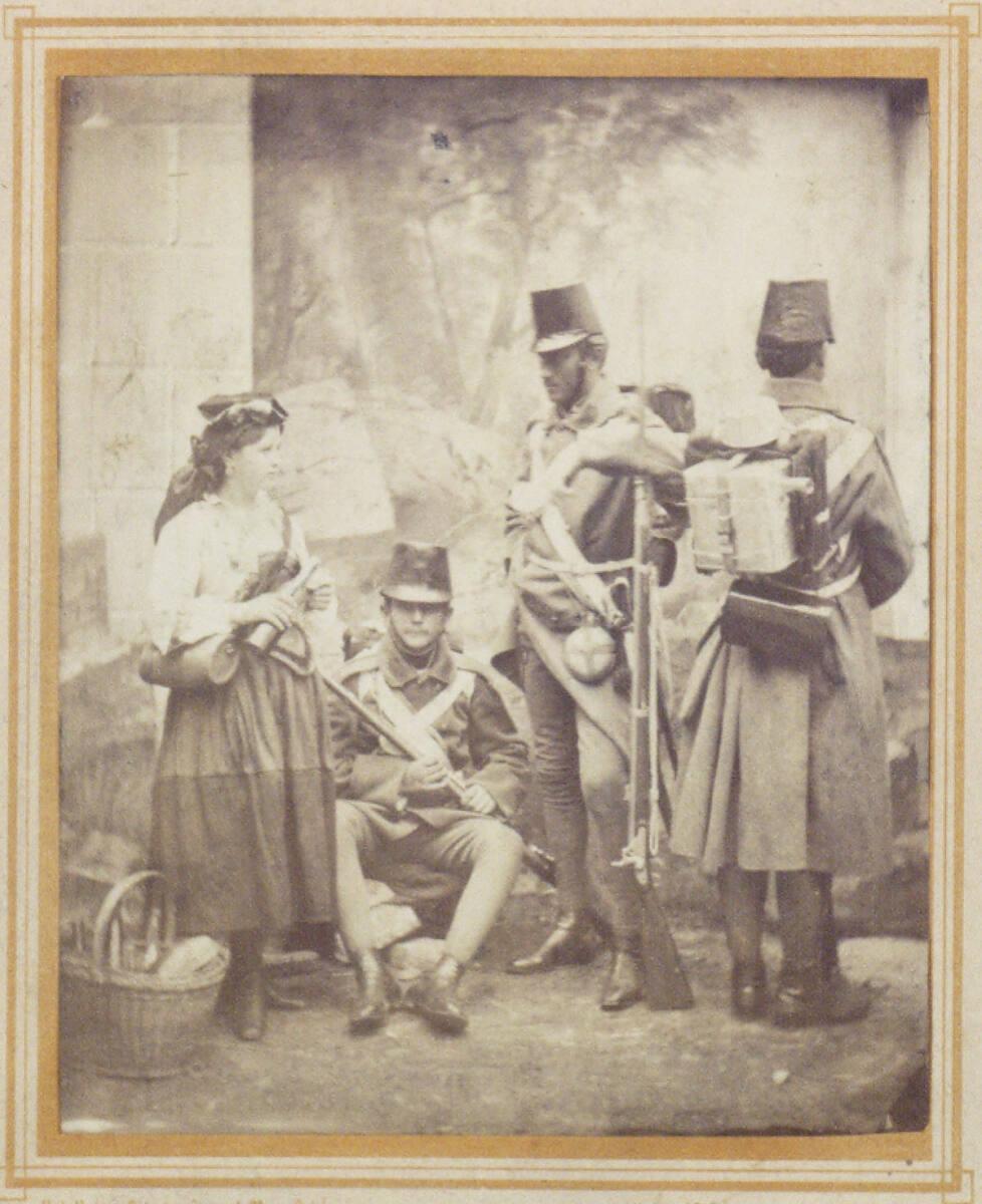 August Mansfeld, Die Marketenderin, Inv. Nr.: FotoGLV2000/10875