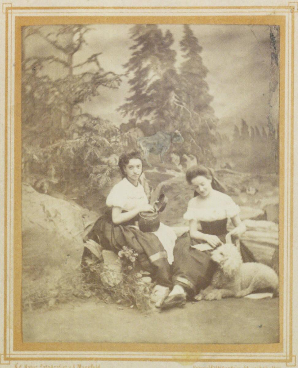 August Mansfeld, Die Schäferinnen, Inv. Nr.: FotoGLV2000/10884