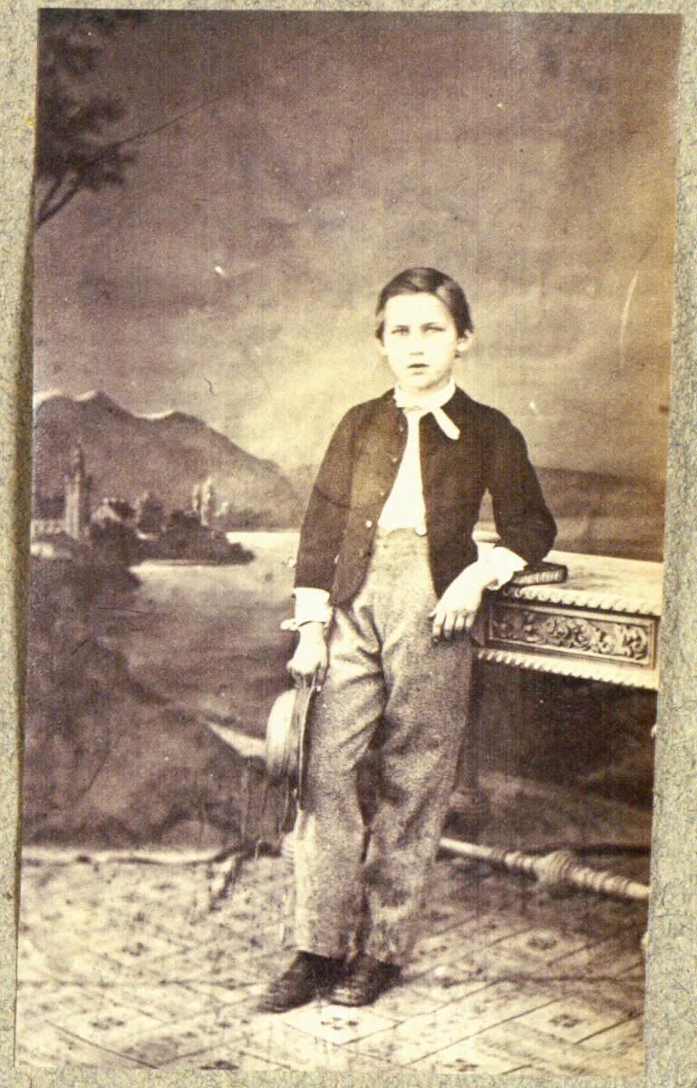 Wenzel Weis, Wenzel Weis, Porträt eines Jungen, Inv. Nr.: FotoGLV2000/6611