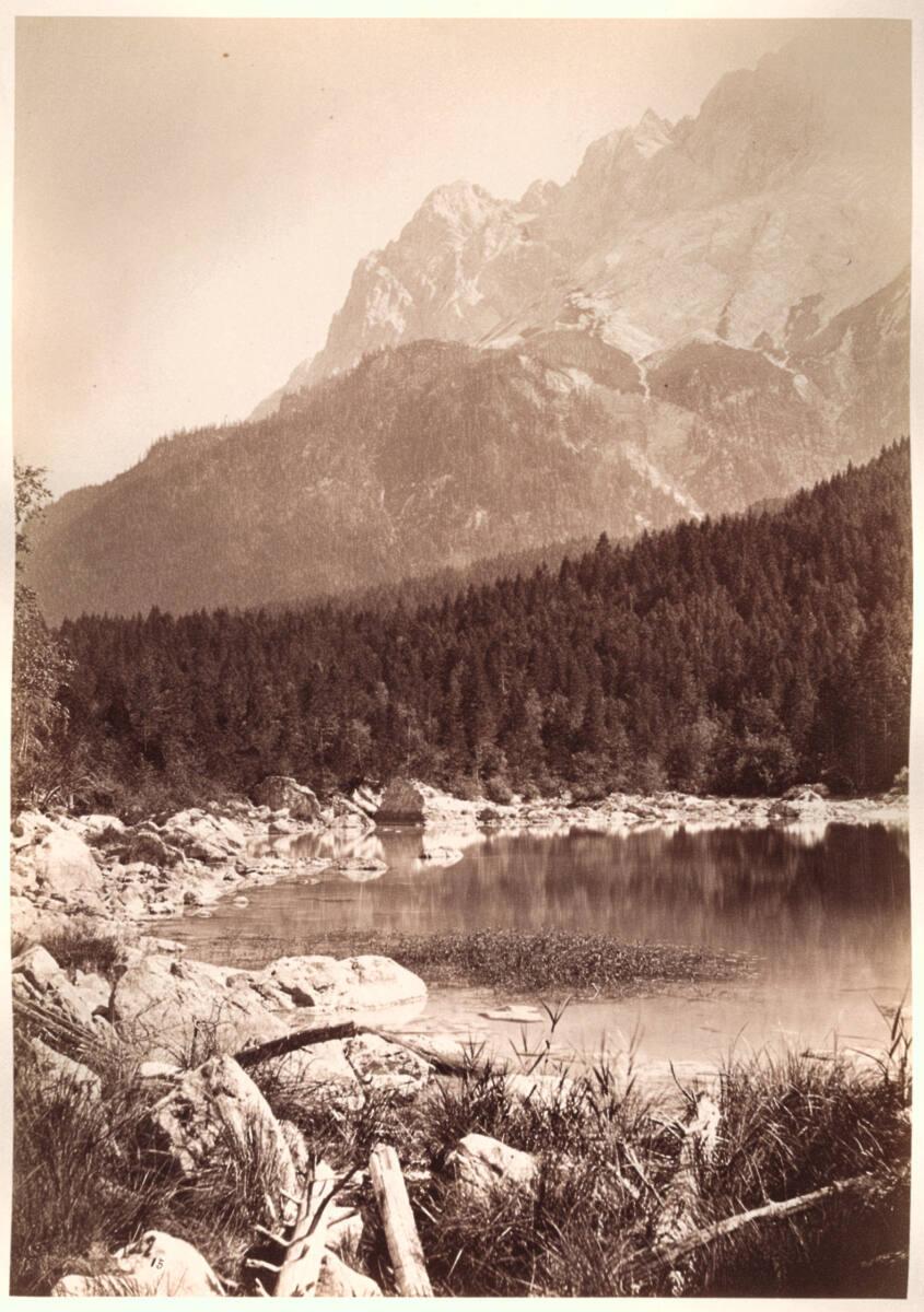Bernhard Johannes, Der Frillensee bei Partenkirchen, Inv. Nr.: FotoGLV2000/942