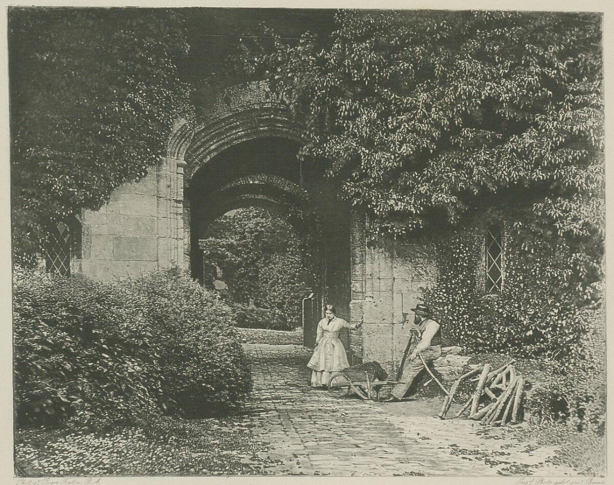 Paul Pretsch, Raglan Castle - Porch, Inv. Nr.: Foto2002/40/3