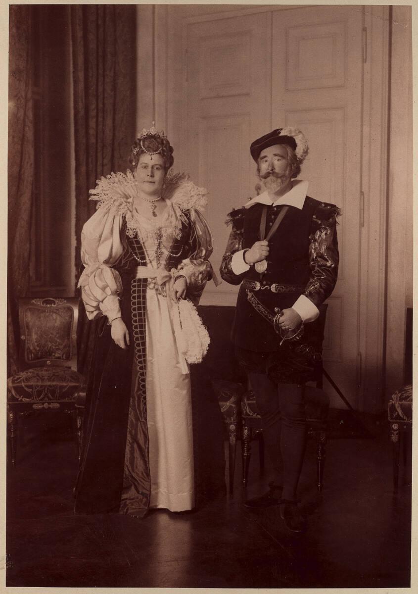 Ferdinand Ritter von Staudenheim, Wohltätigkeitsveranstaltung im Minsterium für Äußeres, Fürsti…