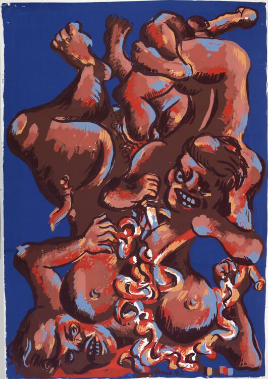 Otto Muehl, Ohne Titel, Inv. Nr.: DG1990/178/9