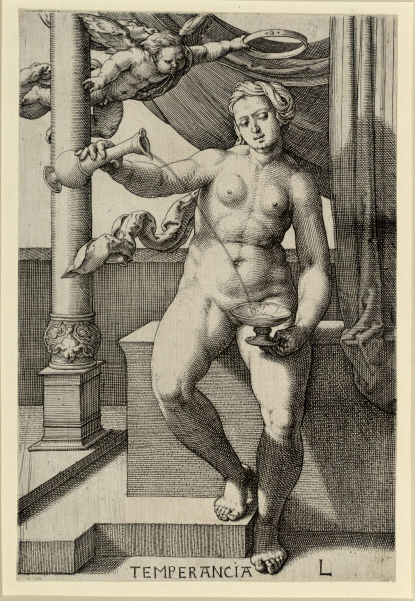 Temperantia, Lucas van Leyden, 1530