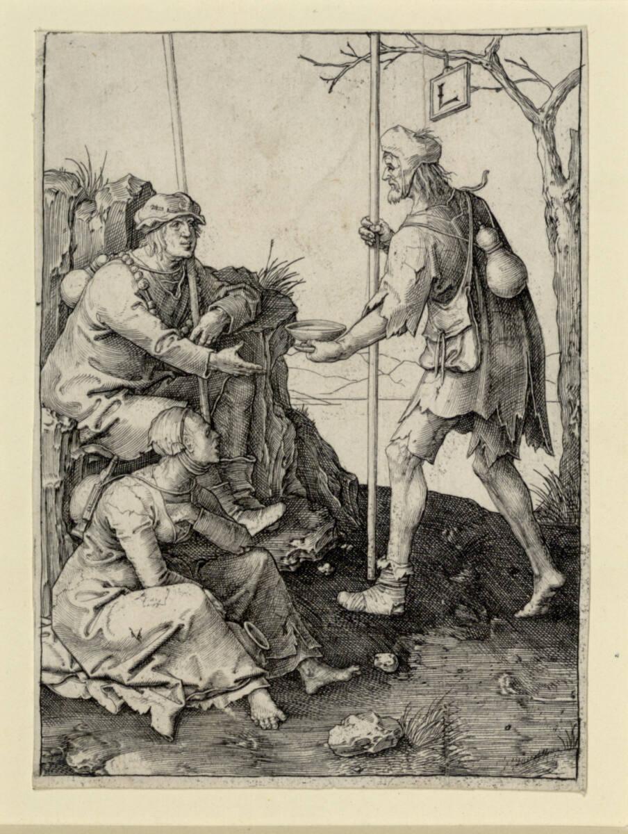 Lucas Hugensz. van Leyden, Die Bettler, Inv. Nr.: DG1926/2044
