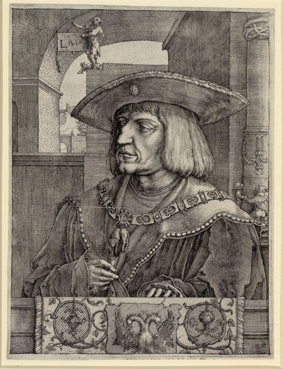 Kaiser Maximilian I., Lucas van Leyden, 1520