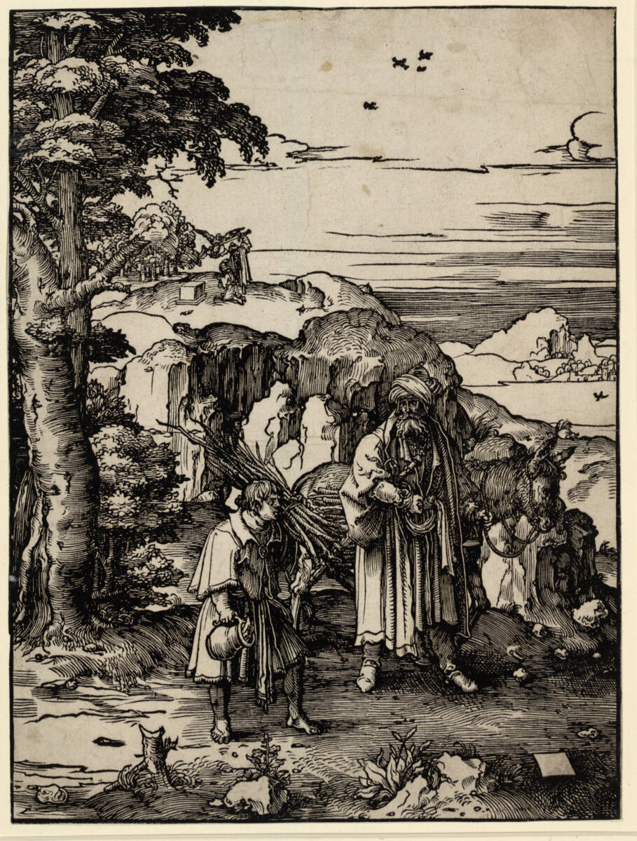 Abraham und Isaak, Lucas van Leyden