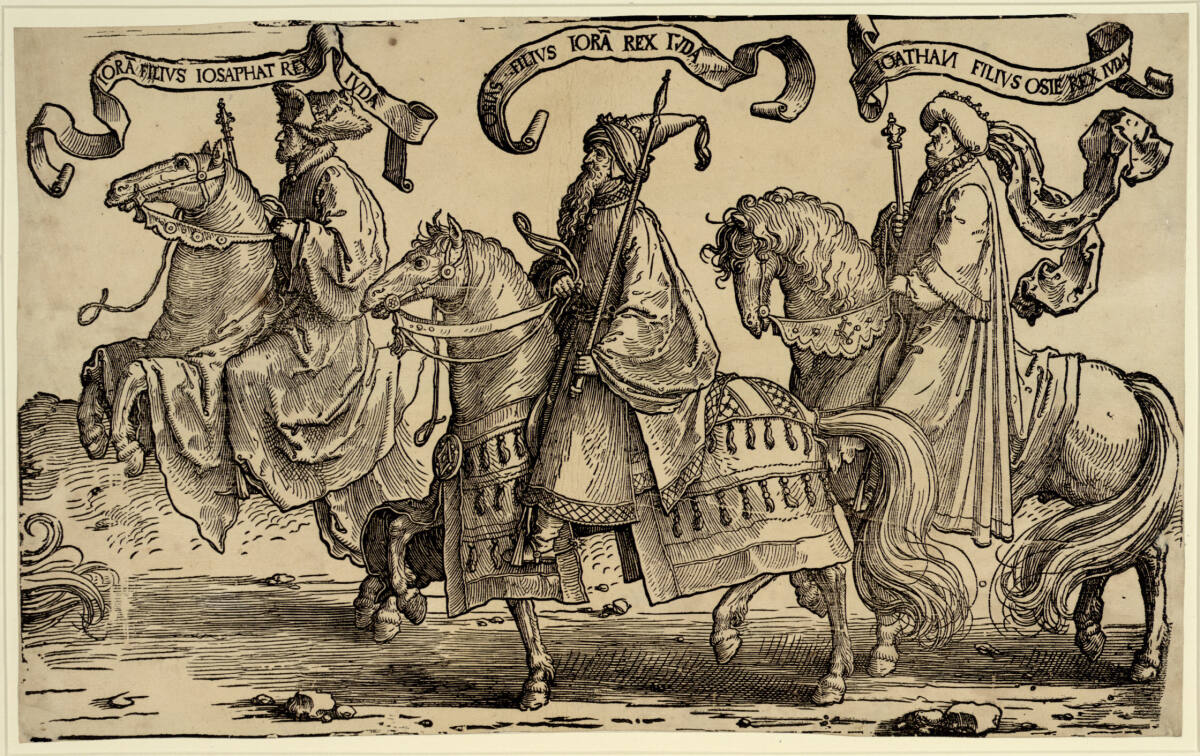 Joram, Uzzia und Jonathan, Lucas van Leyden