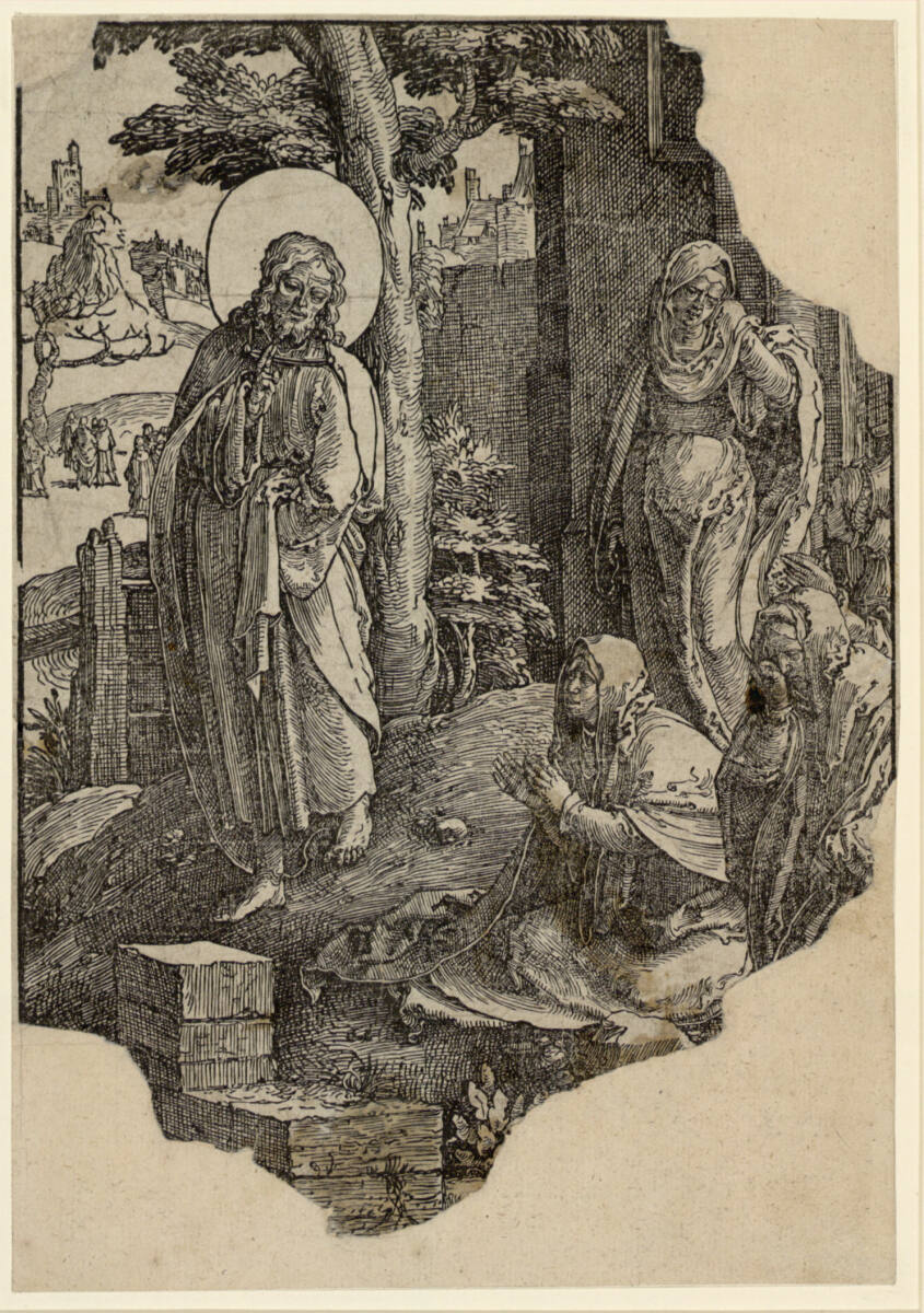 Christi Abschied von seiner Mutter, Lucas van Leyden