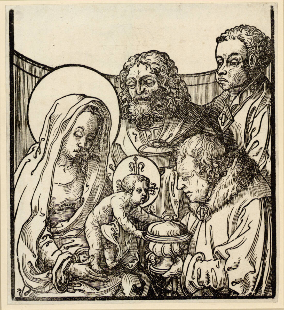 Die Anbetung der Könige, Lucas van Leyden