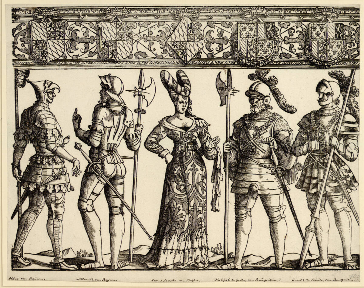 Die Grafen von Flandern, Cornelis Anthonisz, 16th century