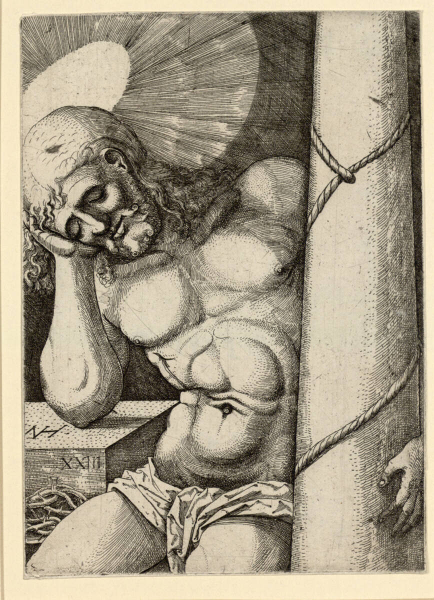 Schmerzensmann, Nikolaus Hogenberg, 1523