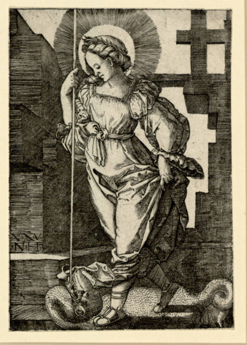 Heilige Margarethe, Nikolaus Hogenberg, 1525