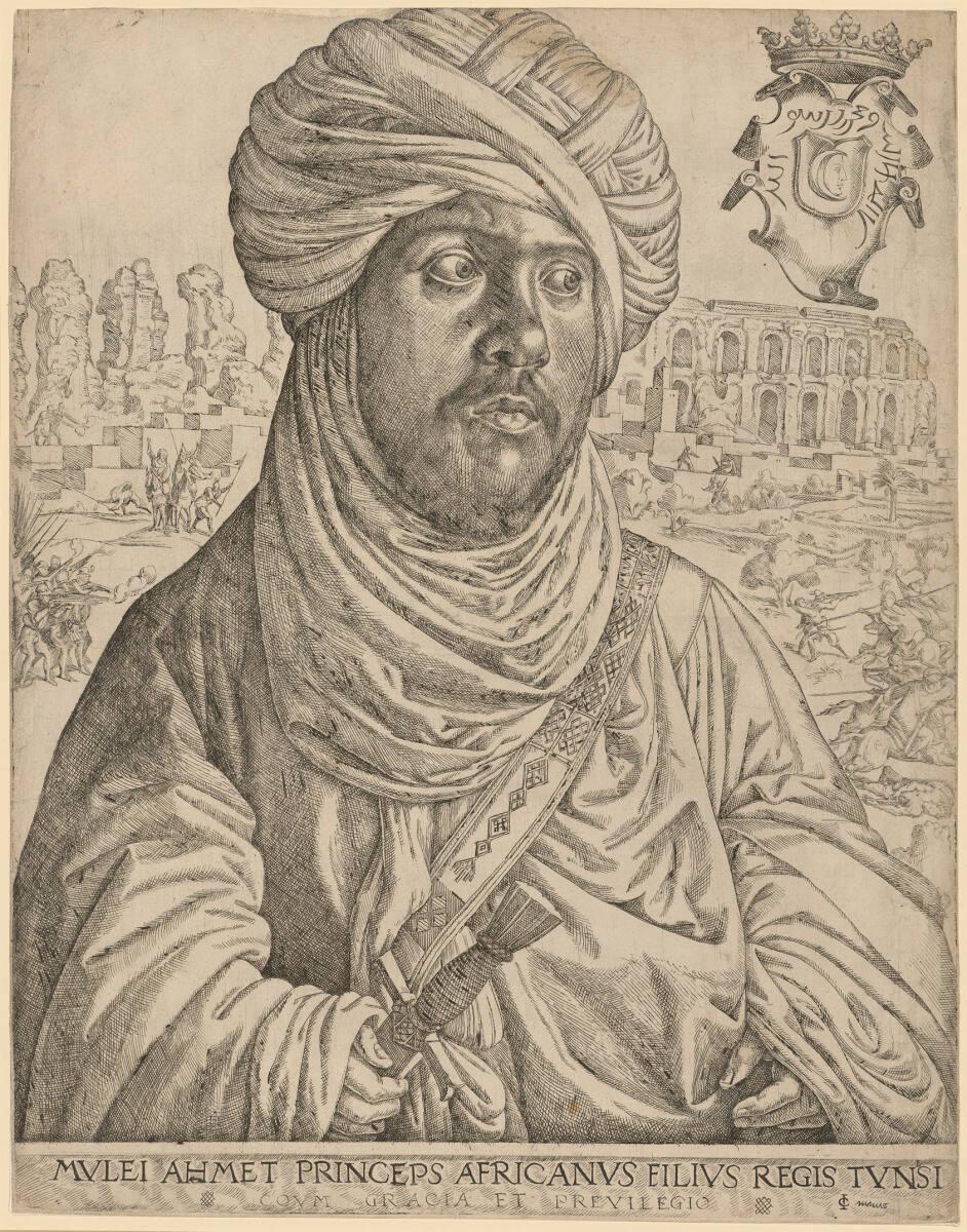 Jan Cornelisz. Vermeyen, Muley Ahmed, Inv. Nr.: DG1949/467