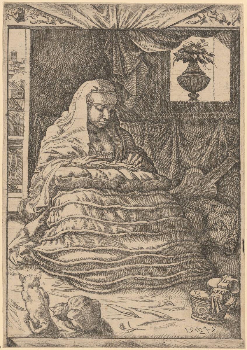 Jan Cornelisz. Vermeyen, Die Spanierin (Orientalin), Inv. Nr.: DG1949/471