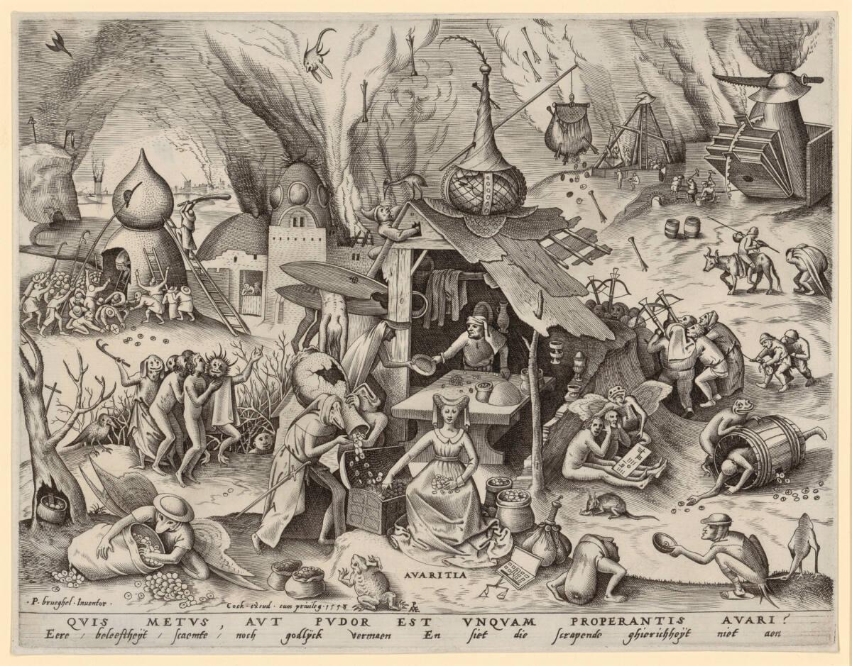 Avaritia (Habgier), Inv. Nr.: DG1955/105